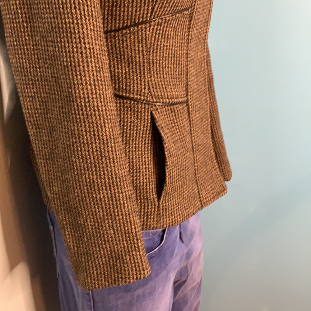 Zara’s Basic Wool Blend Wrap Collar With Hood Coat - image 5